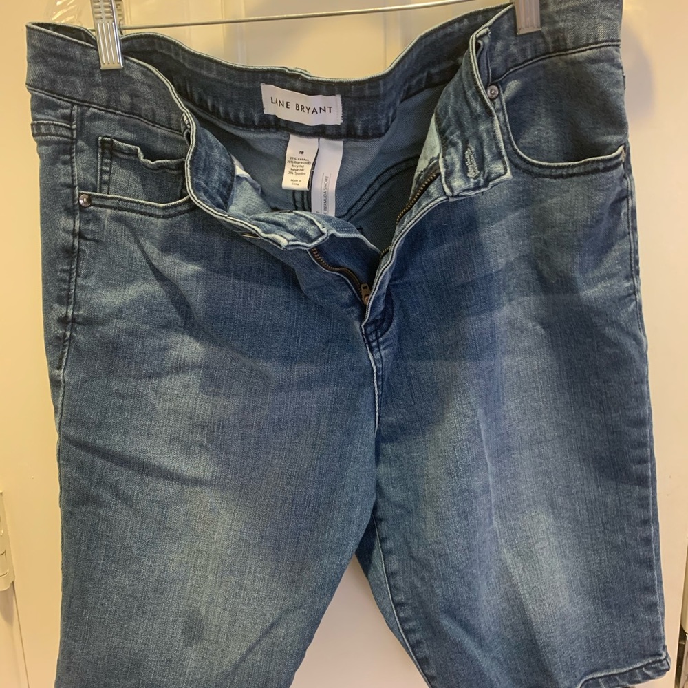 Lane Bryant Bermuda Shorts Recycled Material